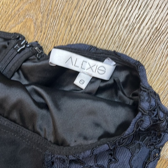 Alexis Livia Navy Lace Open Back Jumpsuit Size S - Picture 11 of 14